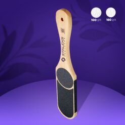 Staleks - Wooden foot file 10 TYPE 3 60/80/100/120 grit